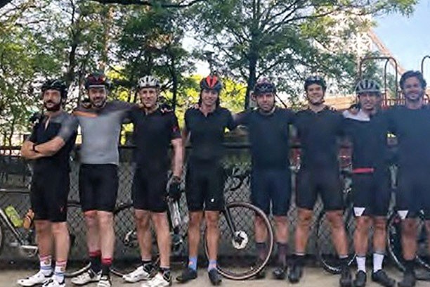 L Catterton employees organized a fundraiser in support of a cycling event for Henry Street Settlement.