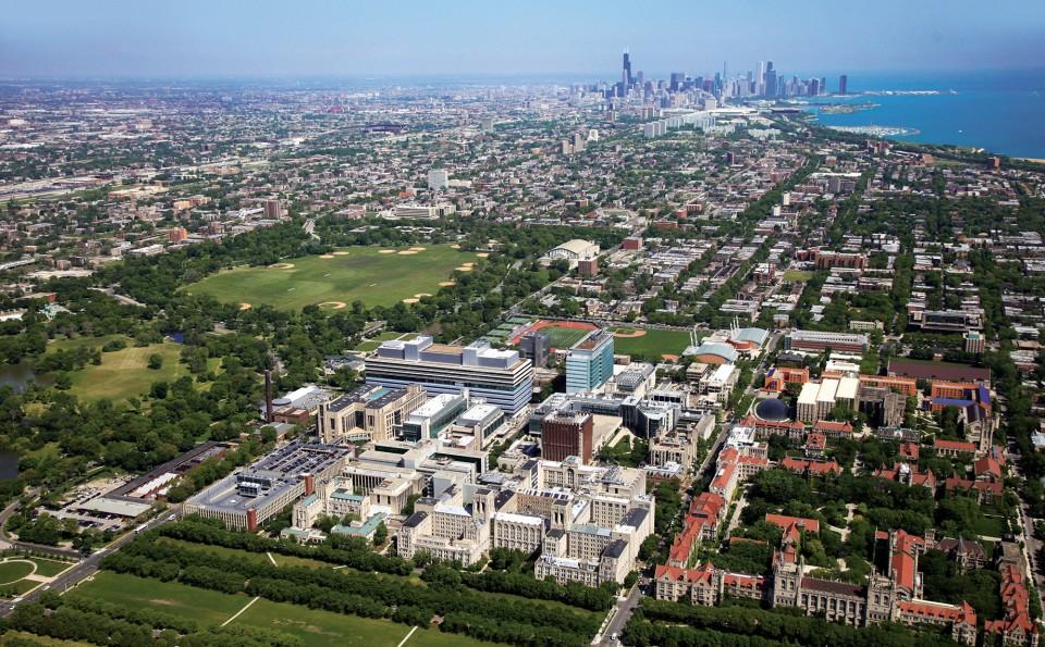 Aerial view of UCM