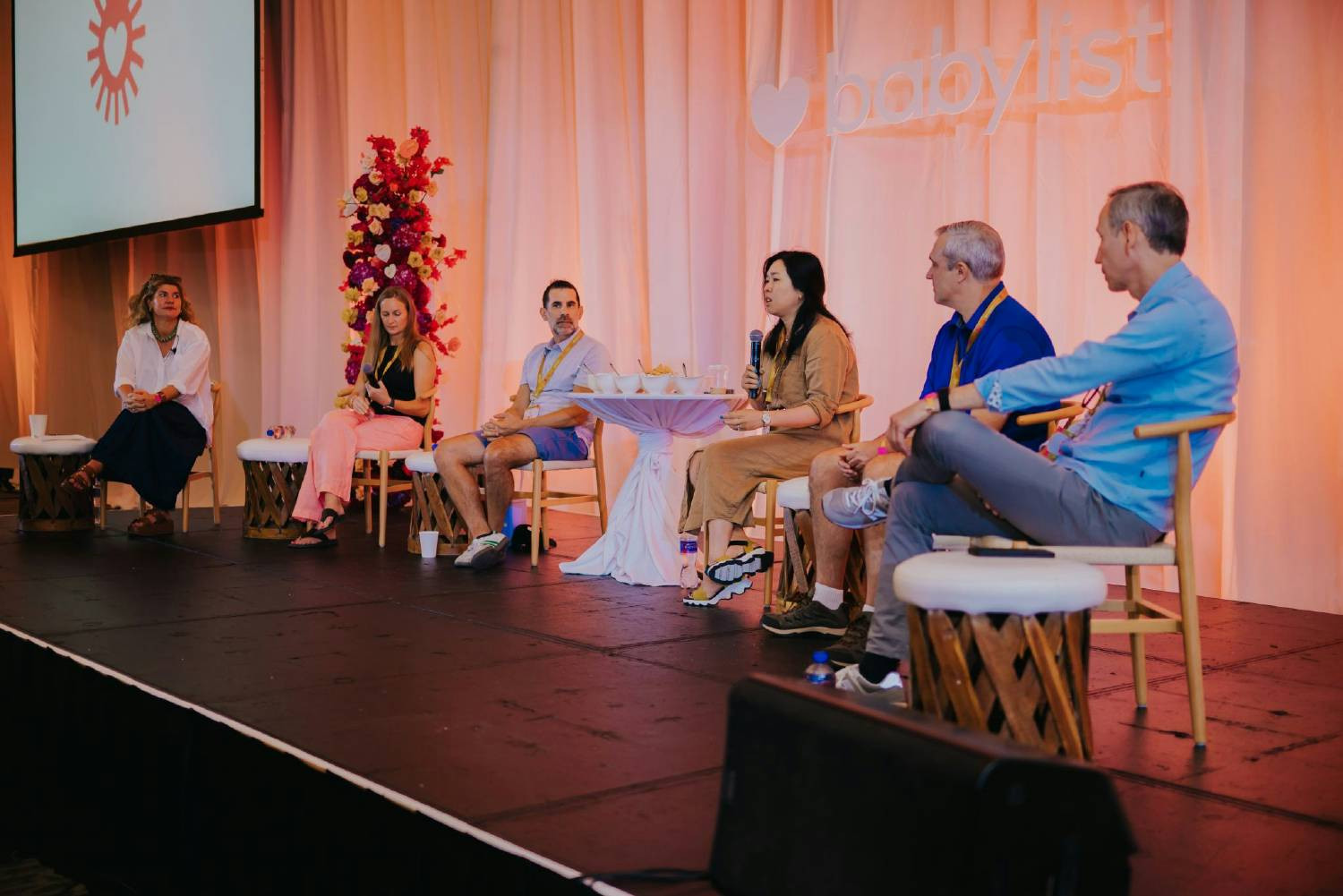 Executive AMA panel at the annual company-wide Babylist offsite in 2025.
