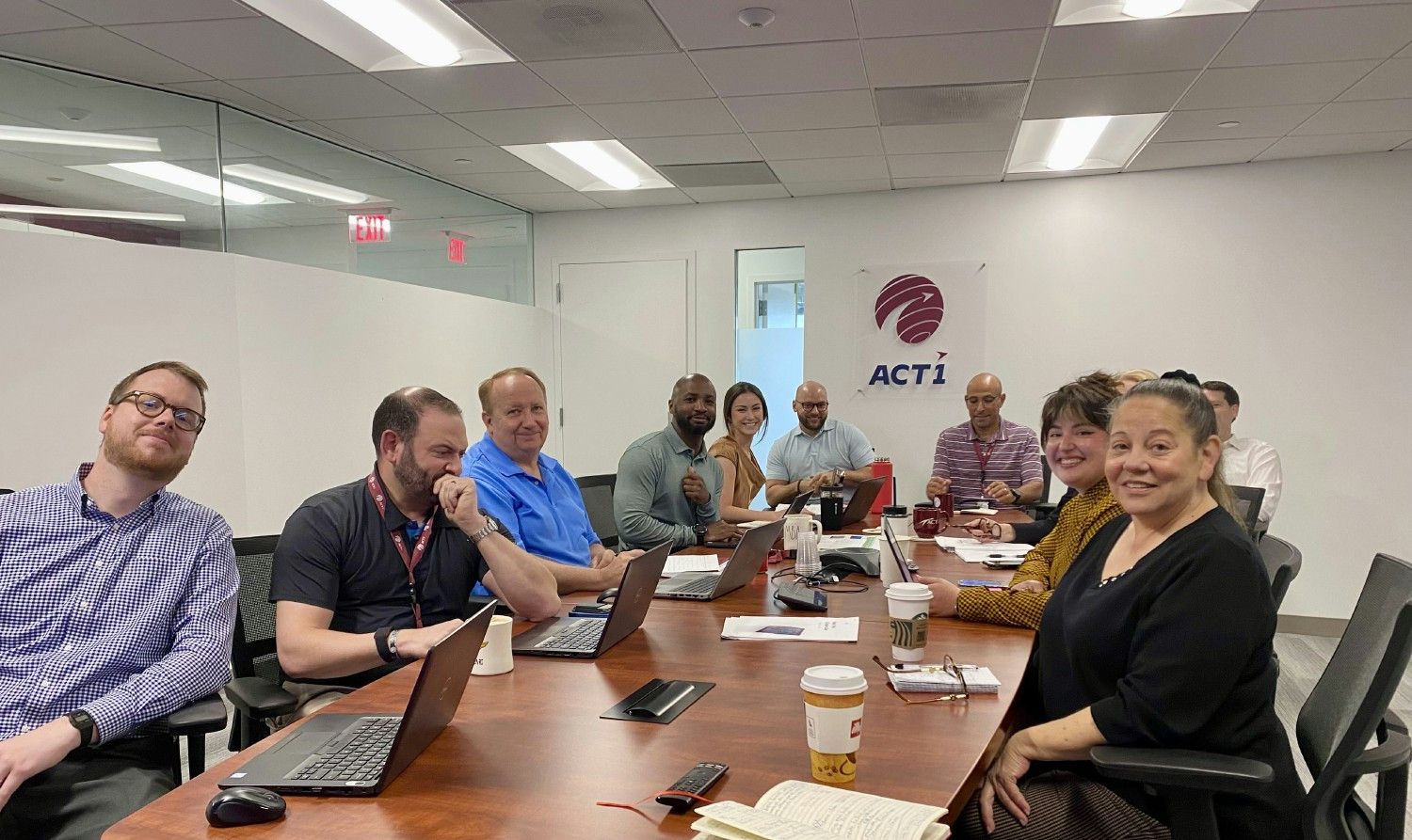 ACT1 creates a positive working environment and recognizes the strengths and skills each team member brings.
