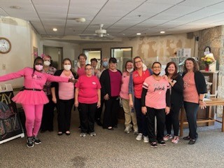 UMC at Pitman shows their support on Breast Cancer Awareness Day!
