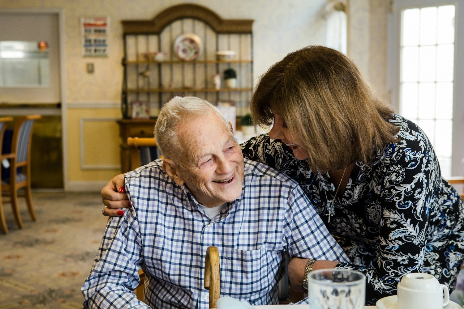 Special Moment With Van Dyk Park Place Resident