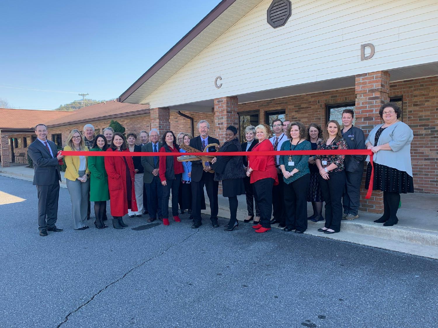 Good Shepherd Hospice Ribbon Cutting 