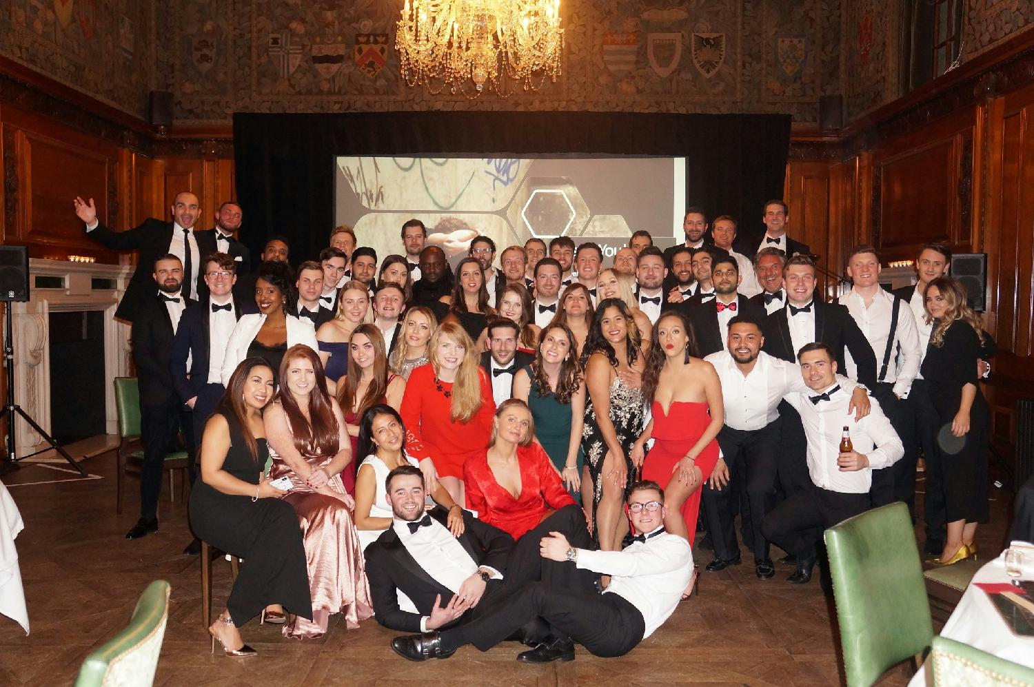 Annual Black-Tie Event where money is raised for charity.