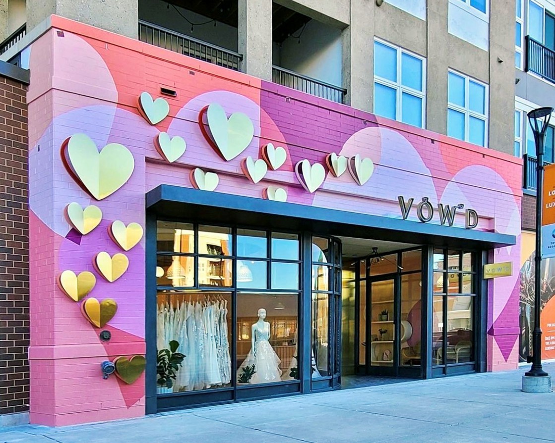 Our bridal brand Vow'd recently opened their sixth location at The Corners at Brookfield in Brookfield, WI. 