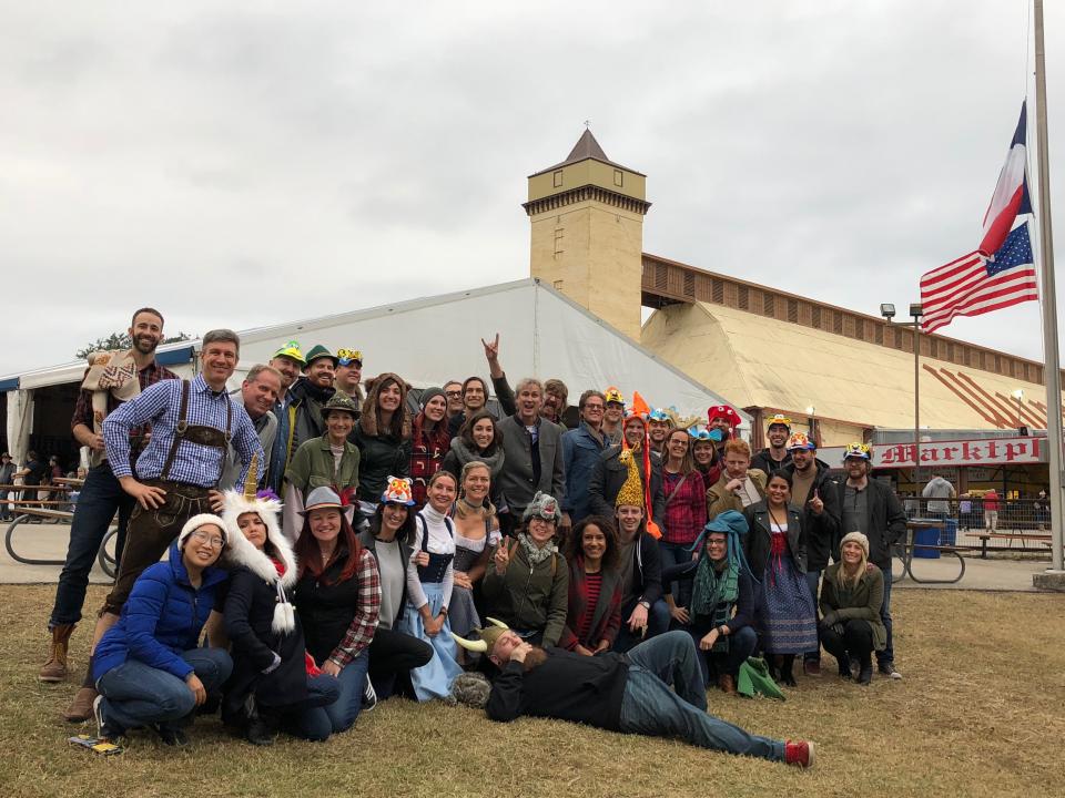 Our annual Wurstfest tradition