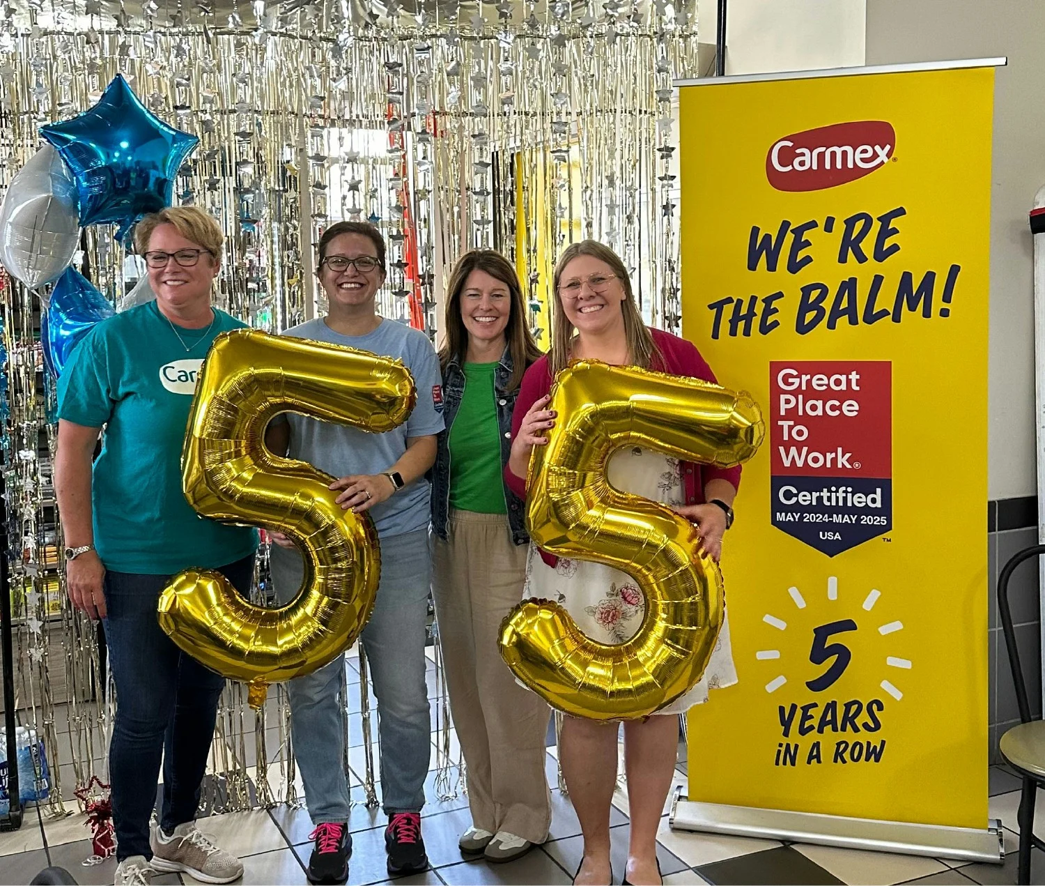 Celebrating our 5th consecutive year as a Great Place to Work.