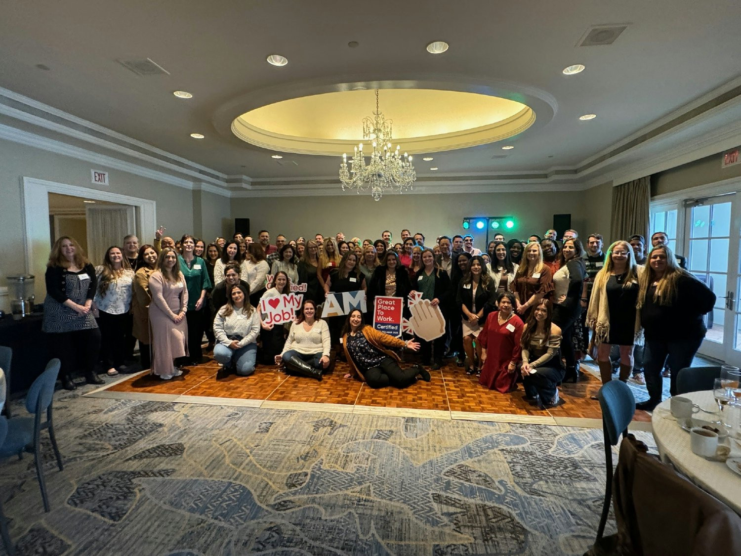 Holiday lunch at the Ritz Carlton in Dana Point for our Southern California employees.