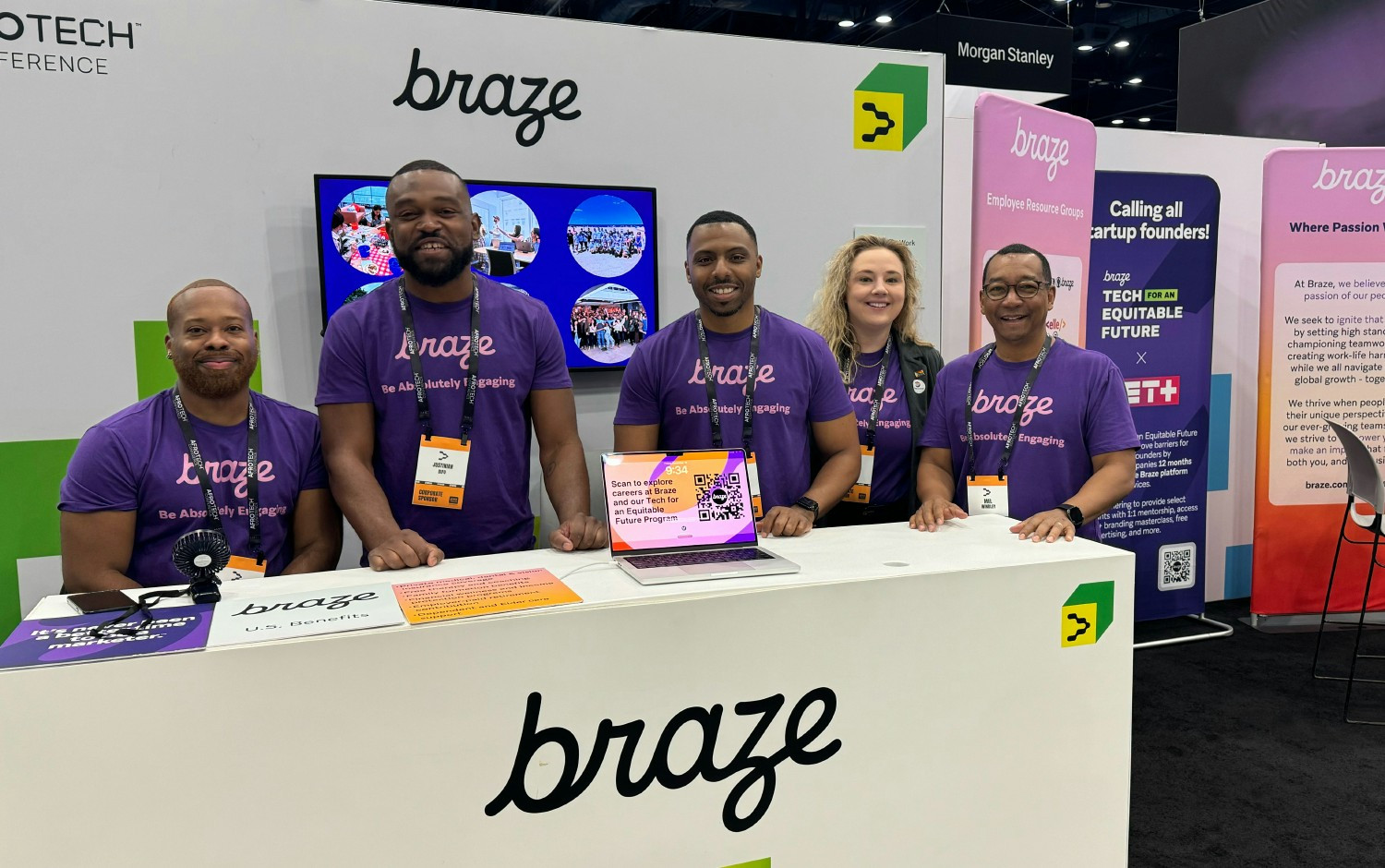 Braze Team at AfroTech