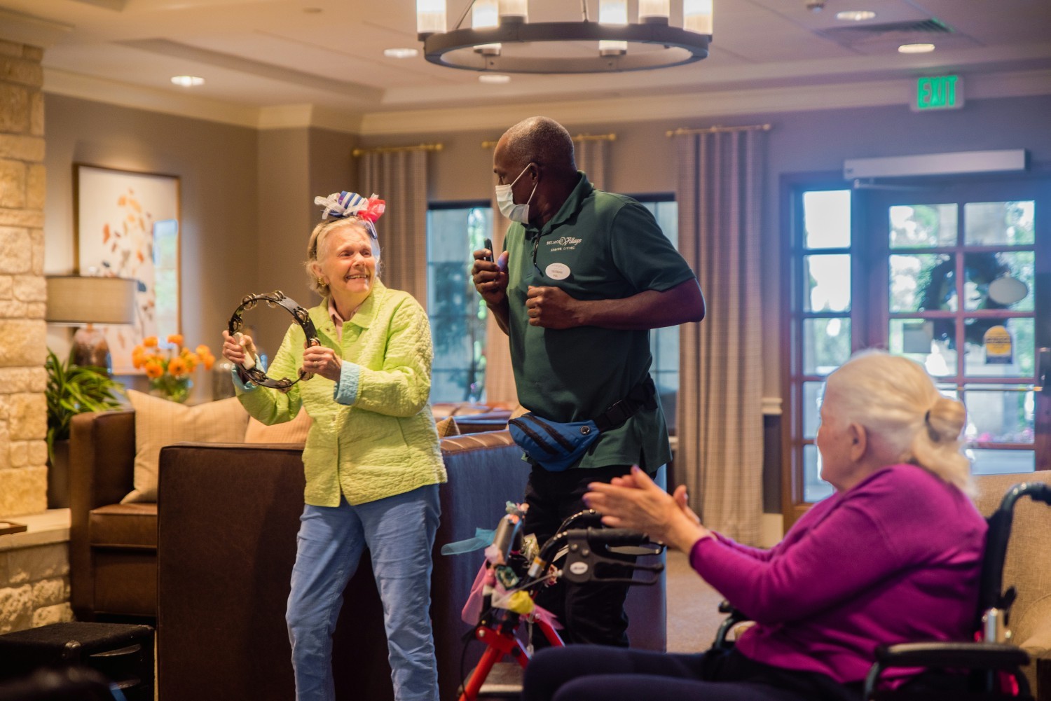 Dance Break! Our Associates Make Belmont Village a Great Place To Work!