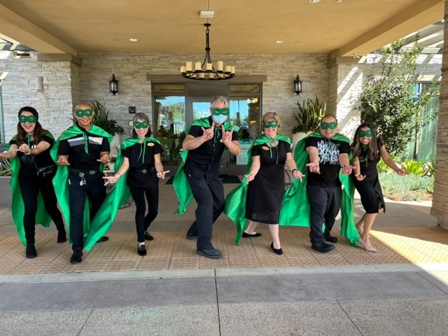 Belmont Village Superheroes. Our Associates Make Belmont Village a Great Place To Work!