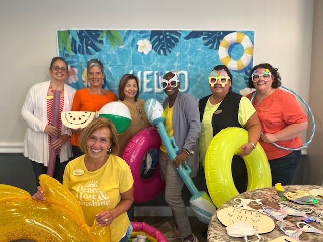 Summertime fun! Our Associates Make Belmont Village a Great Place To Work!