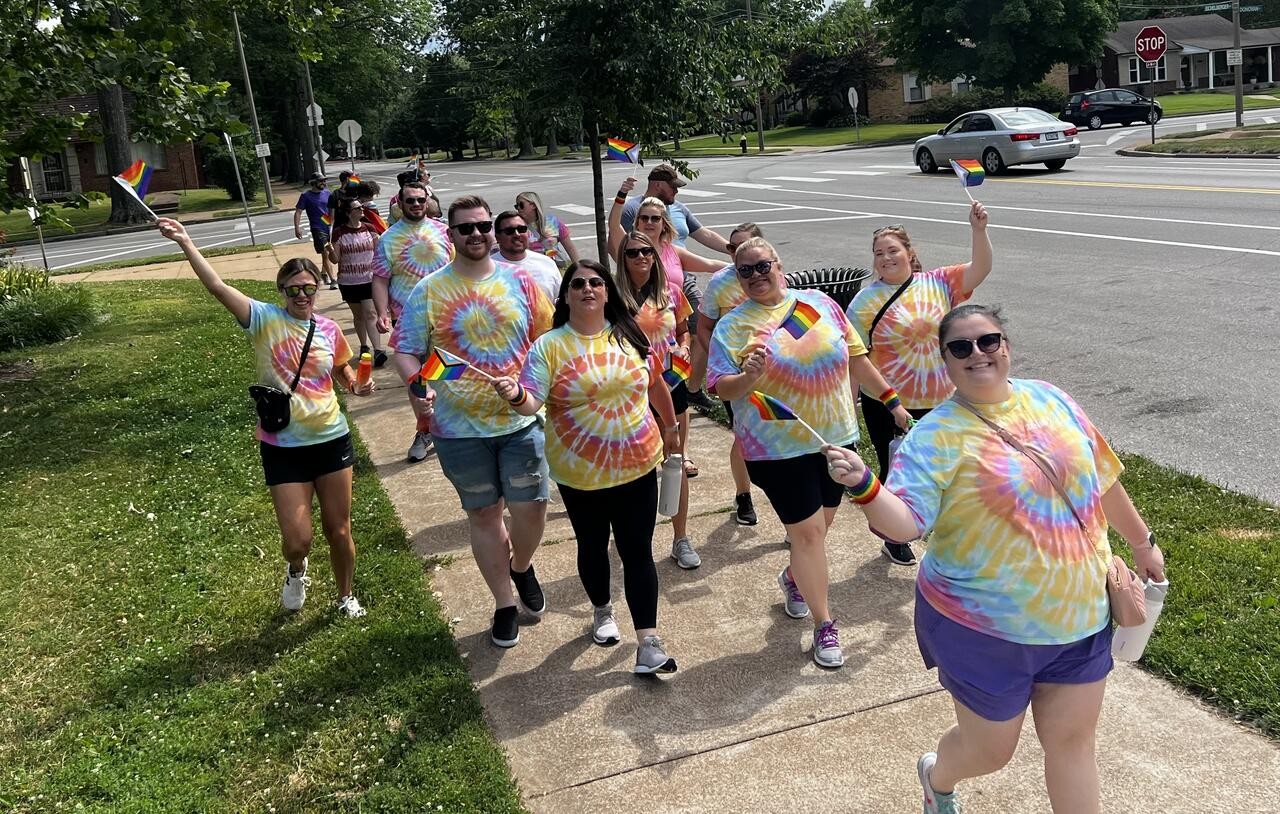 The Zelis Pride Business Resource Group hosted local pride walks during Pride Month.  