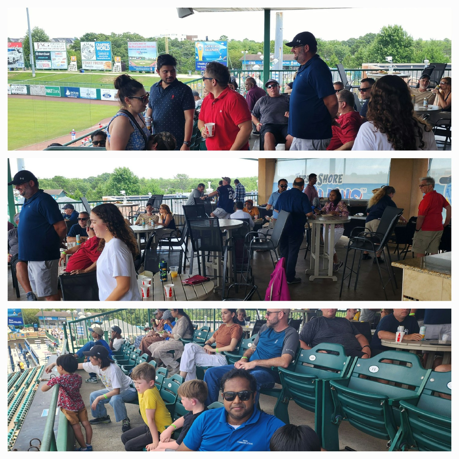 Tri-state area employees and their families came together for a Baseball Game Summer Fun Event.