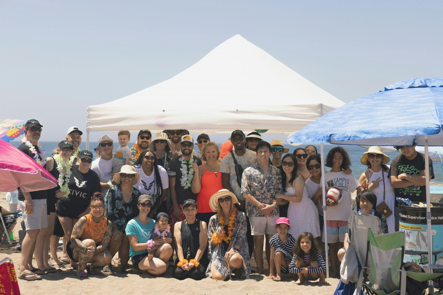 Annual beach picnic