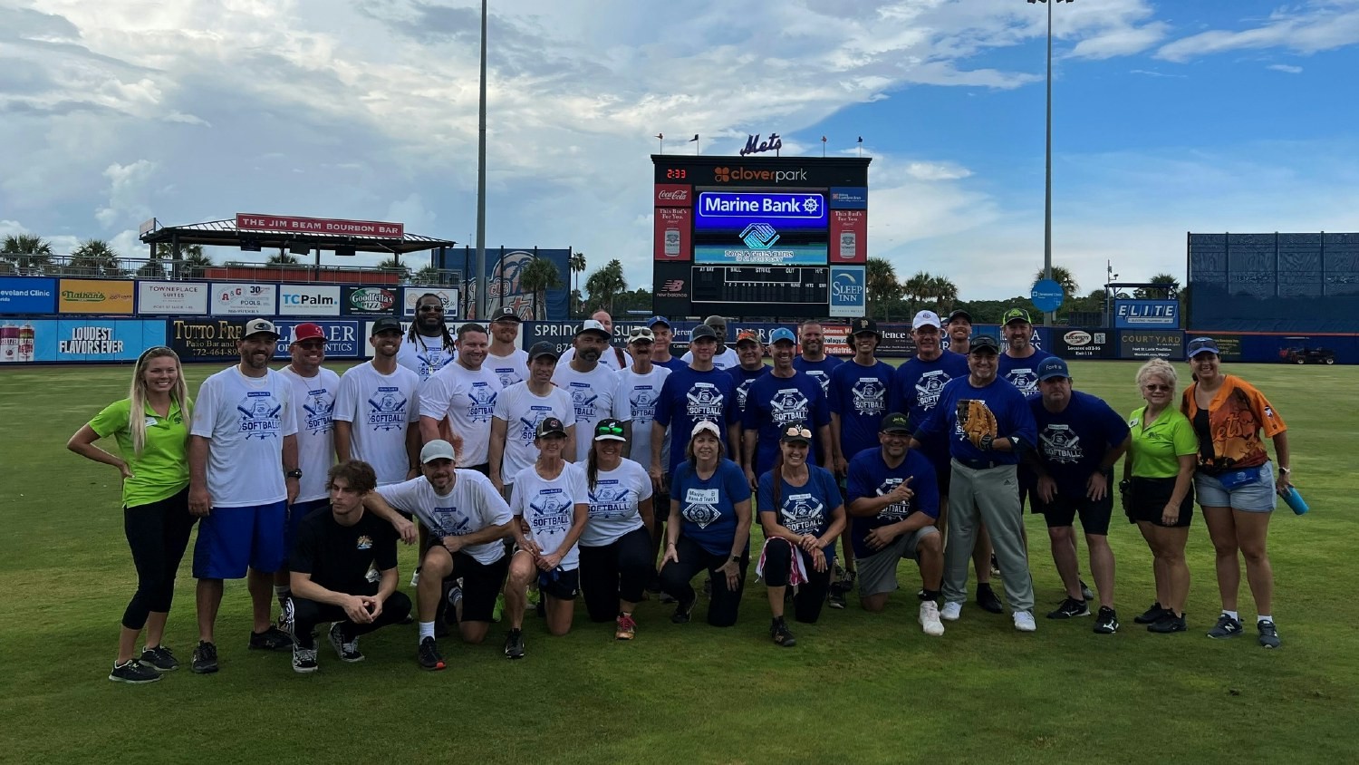 Charity softball game benefiting Treasure Coast Hospice, supporting Little Treasures Pediatric Hospice and Bereavement 