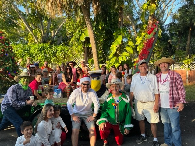 Fun at the annual Holiday Parade in Vero Beach!