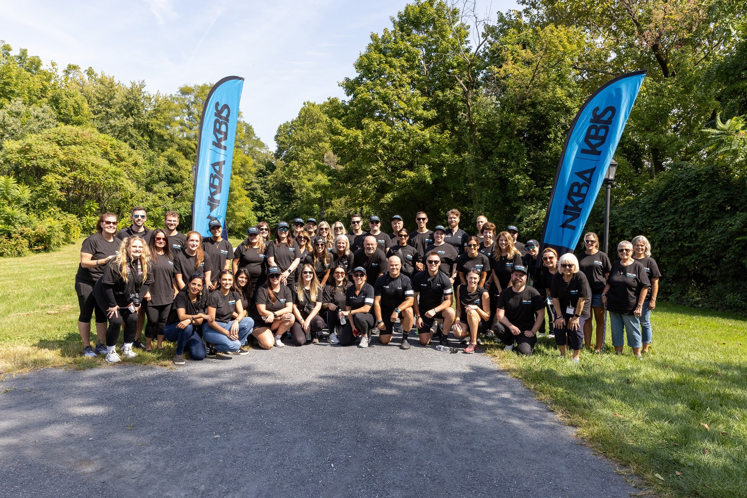 All staff and Habitat for Humanity team during the 60for60 NKBA Anniversary event.