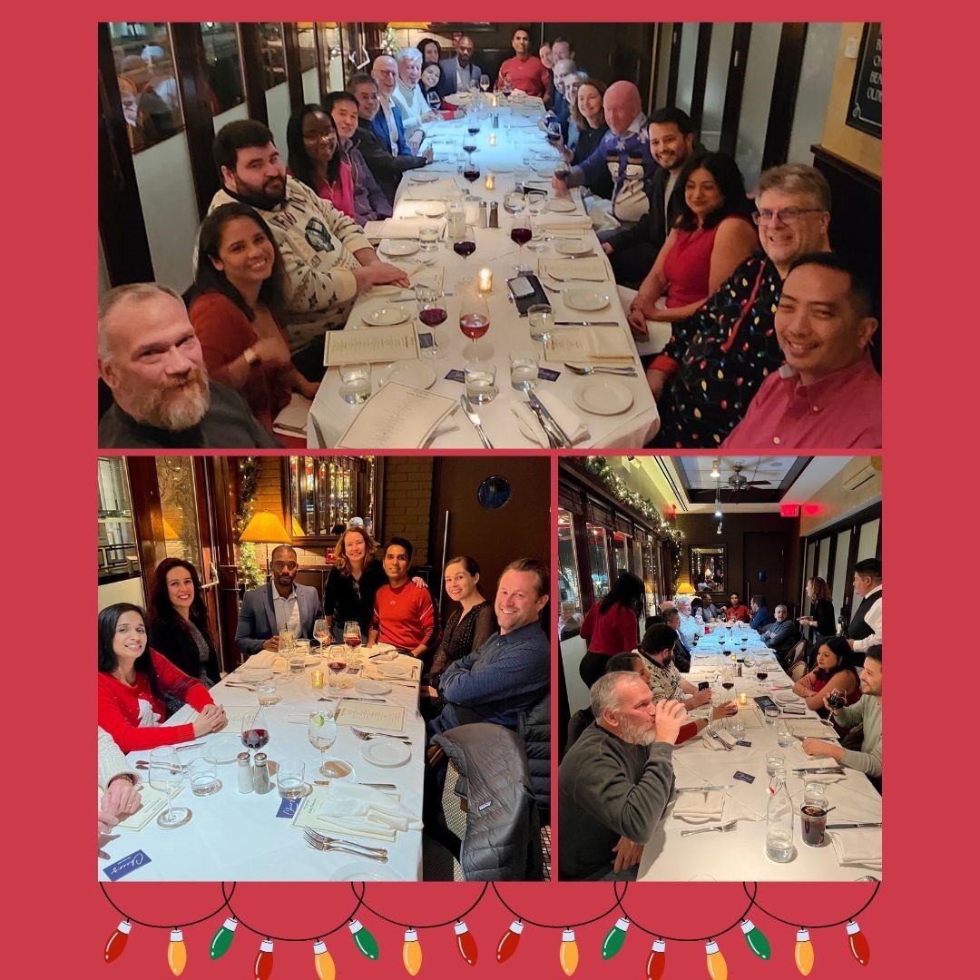 The Reston-based team recently got together for their holiday party! 