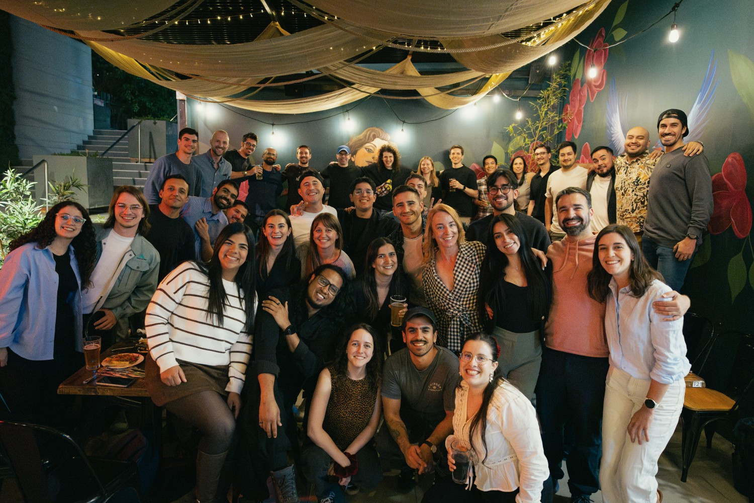 Fronteers wrapping up a great day together at the Nerdearla conference in Chile.

