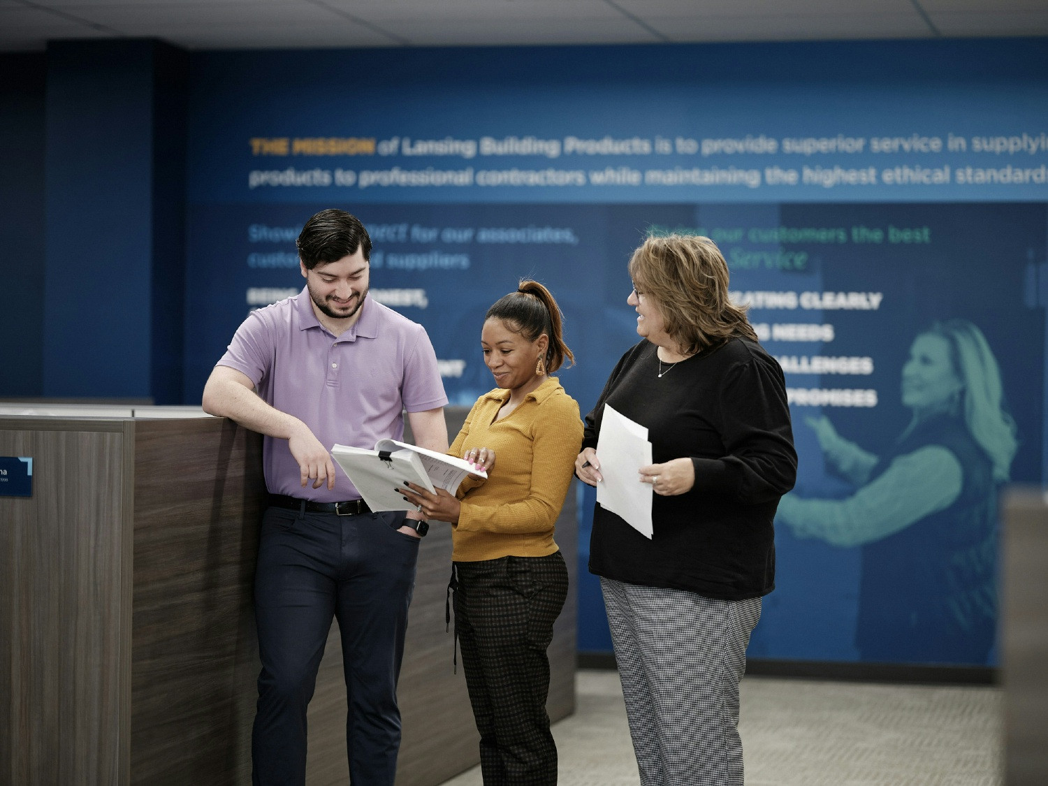 We display and more importantly, live our Mission Statement in all Lansing locations, including our Richmond Home Office