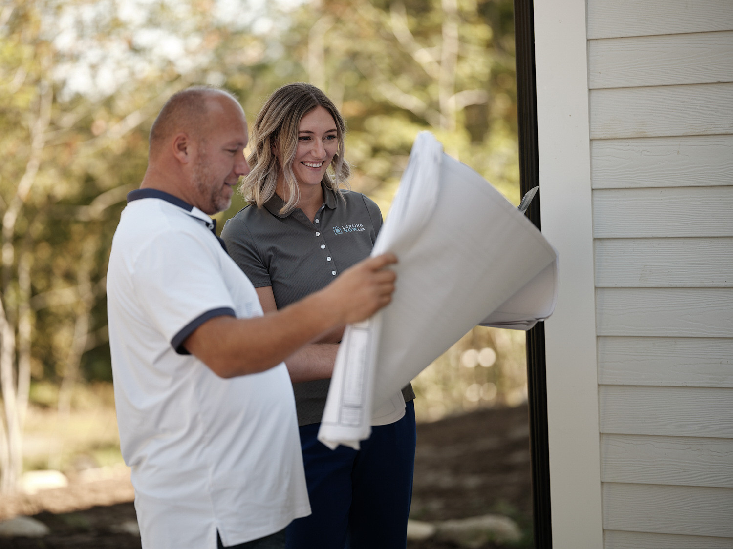 Outside Salespeople such as Alyssa Martin (shown here) partner with our customers to help their businesses succeed.