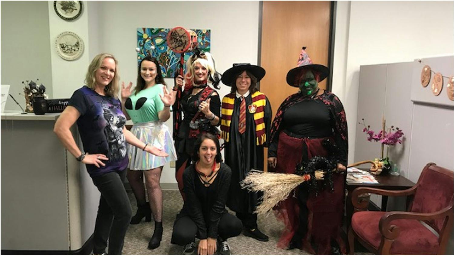 Halloween in the Raleigh office.