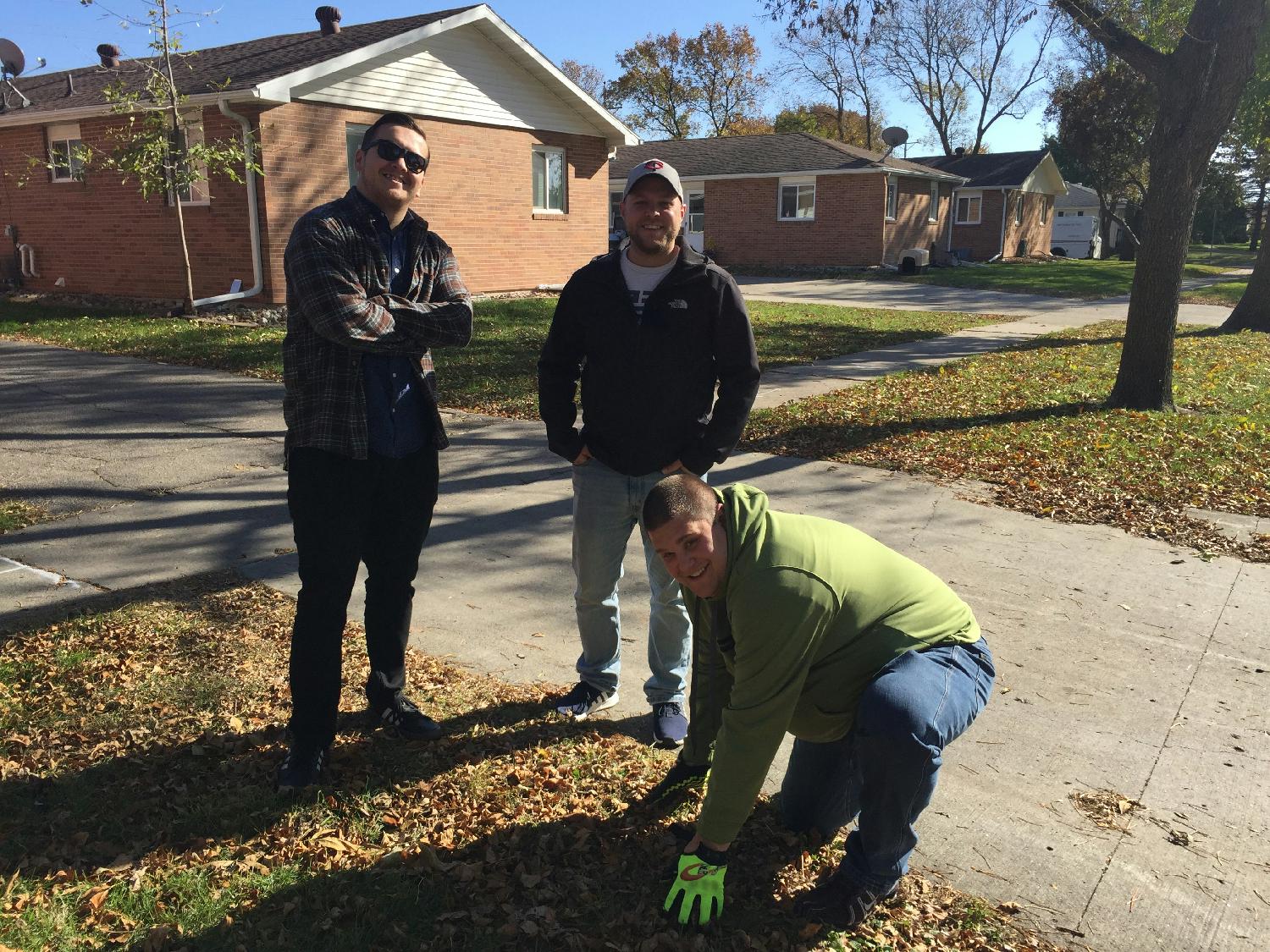 United Day of Caring in Fargo - Senior Citizen Yard Clean Up