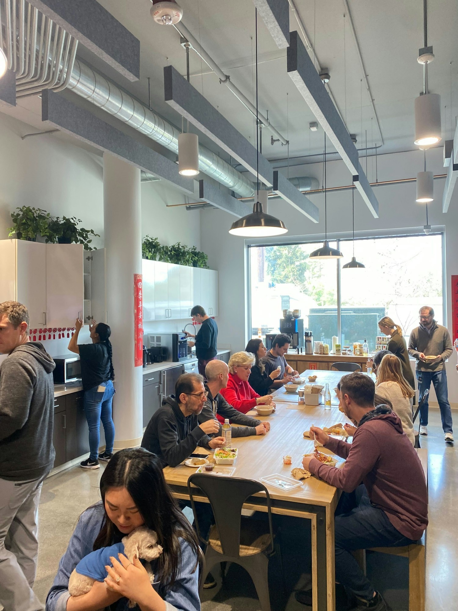 Lunar New Year celebrations at the Palo Alto office

