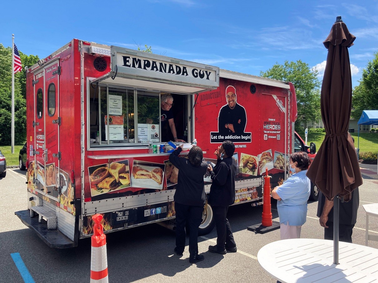 Employee recognition week Empanada Truck at Crane's Mill