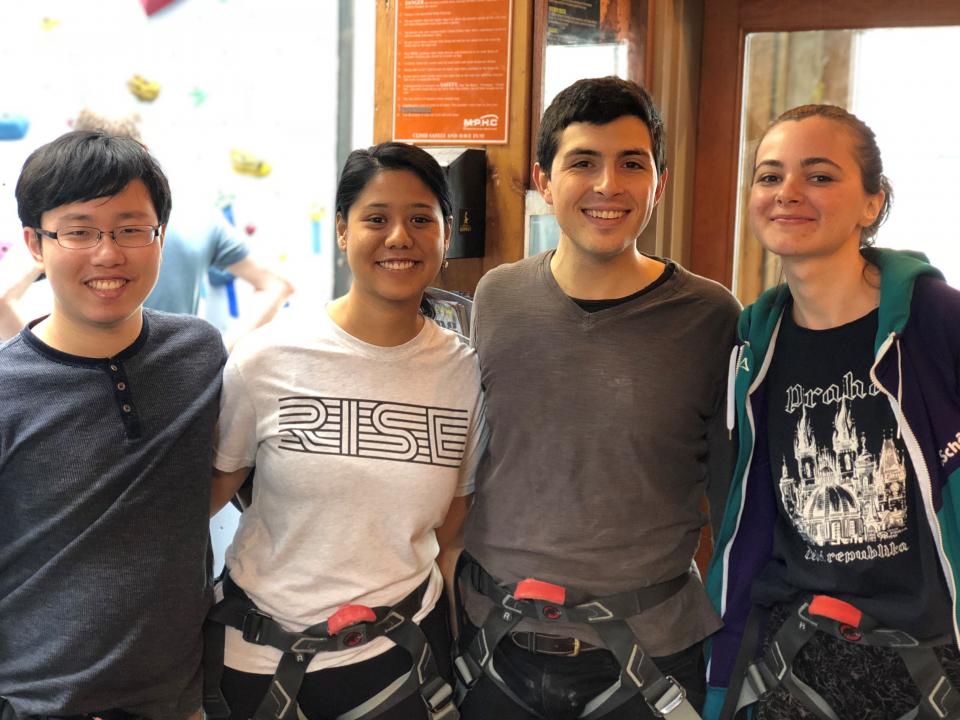 Monthly Wellness Activity - Rock Climbing