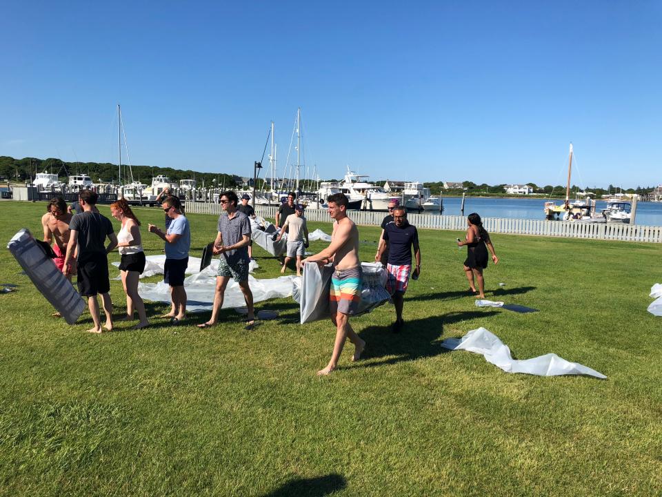 Boat Building and Racing at our Spring 2018 team retreat