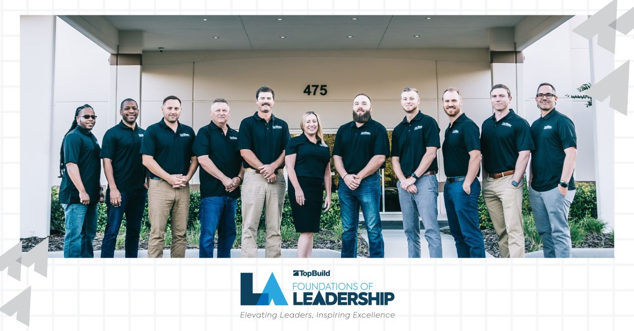 First graduating class from our Foundations of Leadership program.