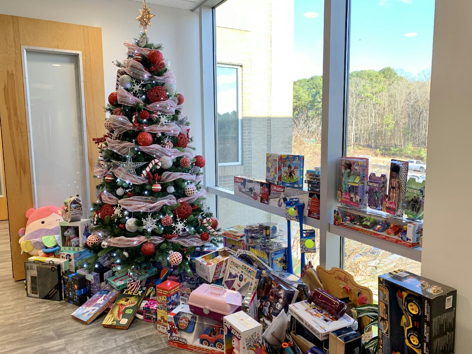 Toys for Tots annual company donation