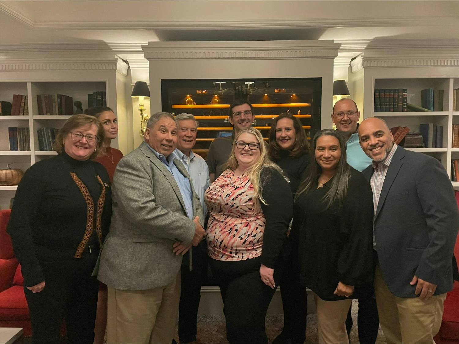 The RB Jones team celebrating a year of success together.
