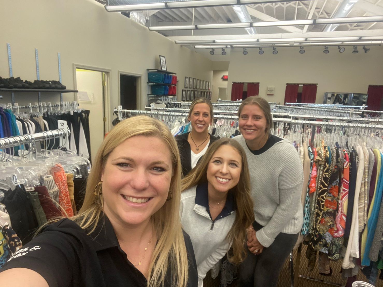 Associates taking advantage of volunteer time off to help support Dress for Success Indianapolis!