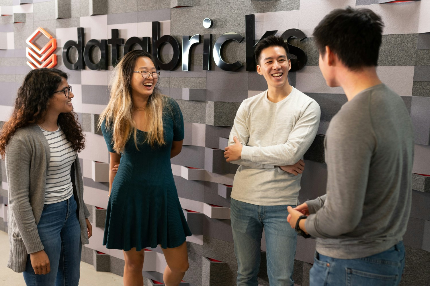 Employees at Databricks San Francisco HQ