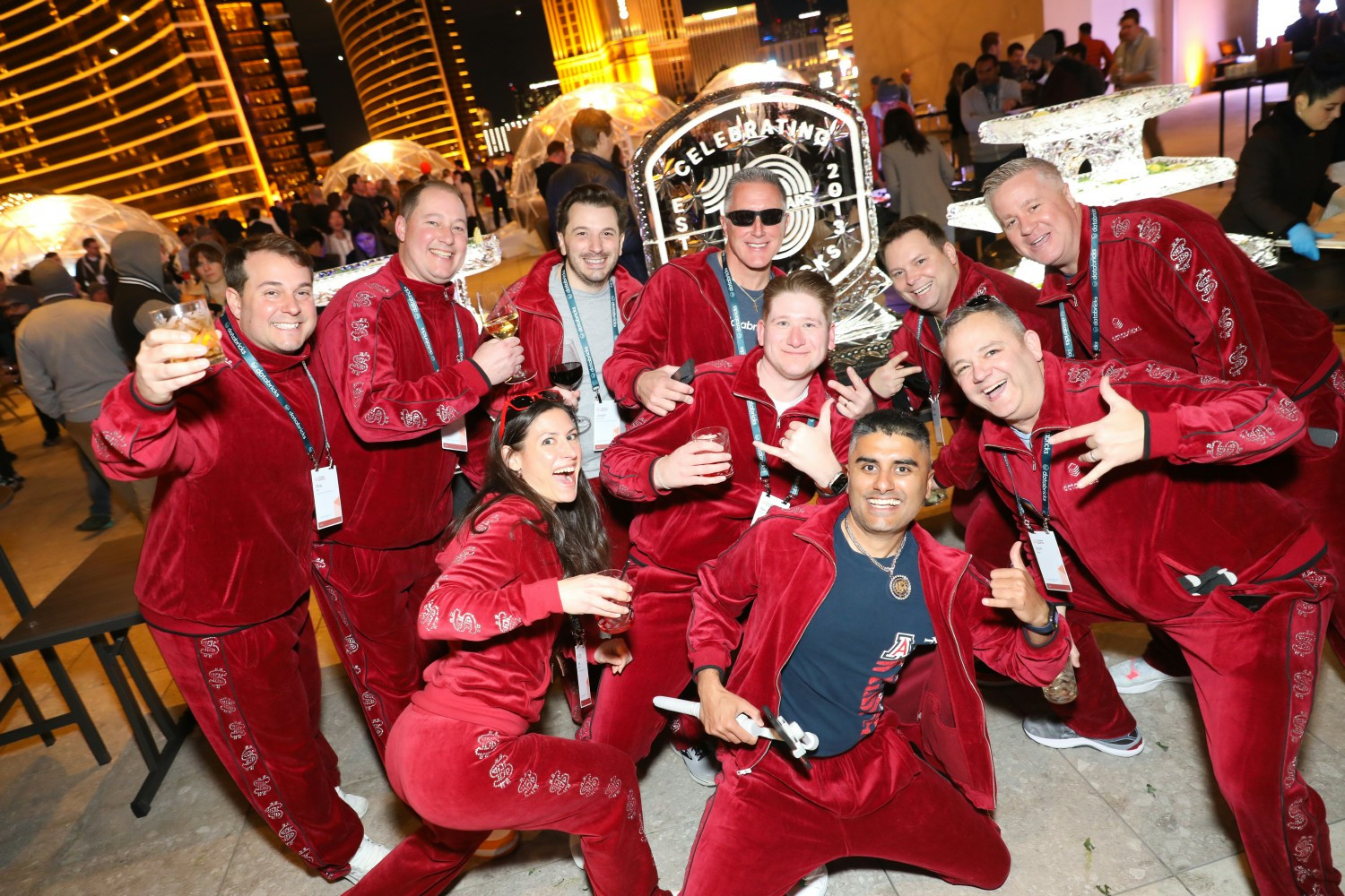 Employees at Databricks annual Company Kick-Off