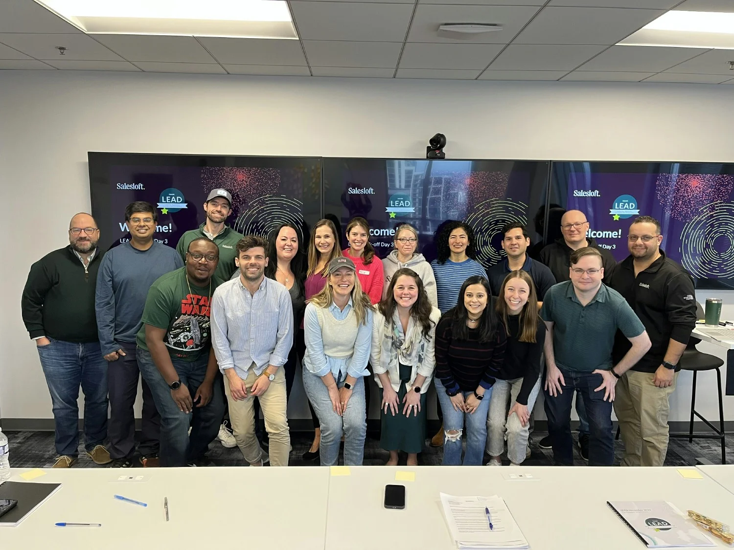 Lofters in Atlanta for Salesloft's leadership development program - LEAD