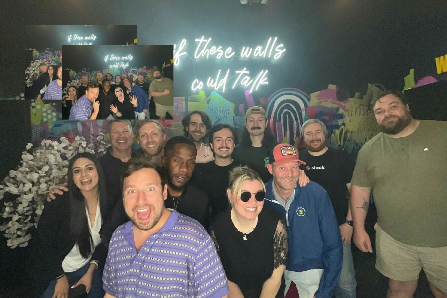 The Corporate Technology Team having fun at a team offsite!