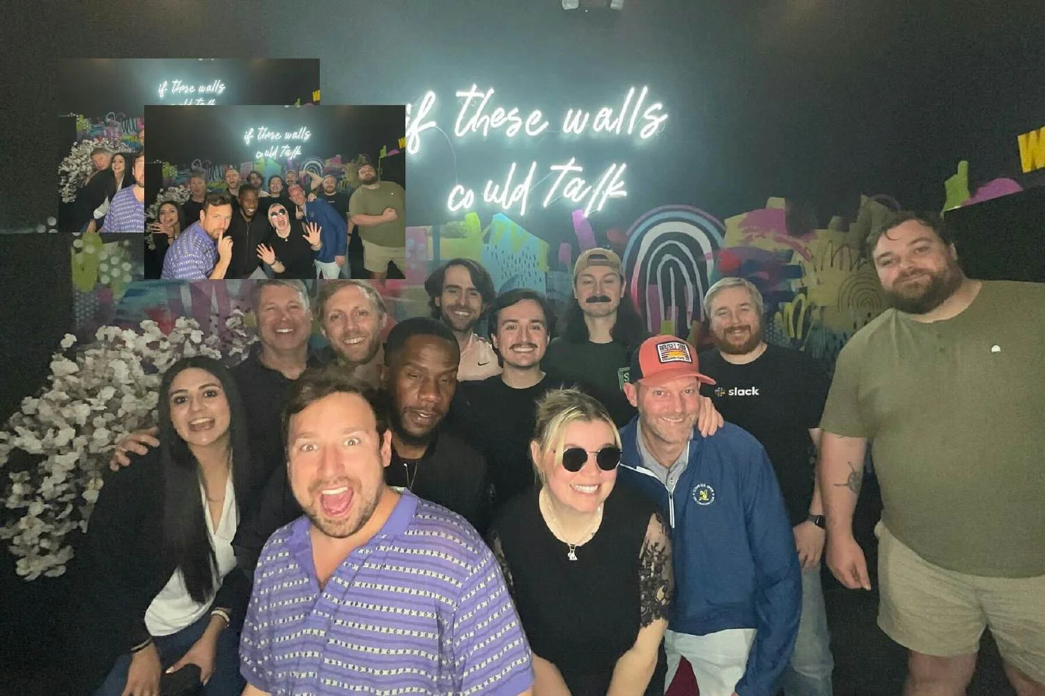 The Corporate Technology Team having fun at a team offsite!