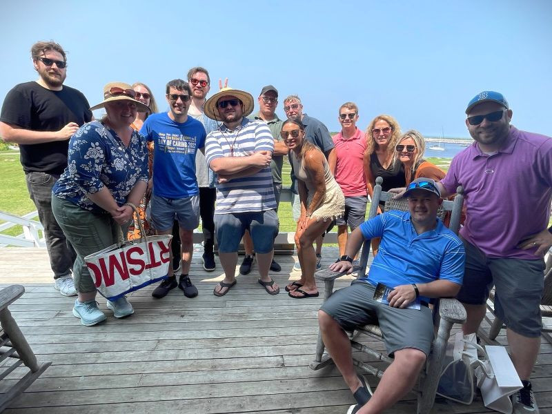 Isles of Shoals Star Island Walking Tour and Harbor Cruise off the coast of Portsmouth, NH. 