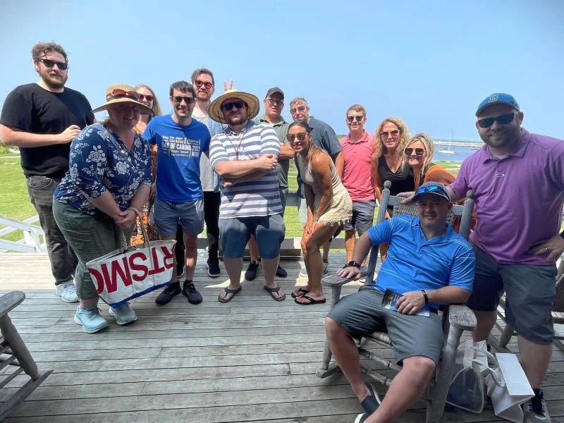 Isles of Shoals Star Island Walking Tour and Harbor Cruise off the coast of Portsmouth, NH. 