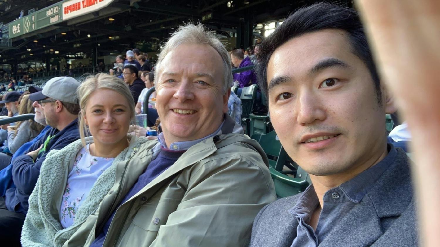 Stepping out | WT teams regularly step out of the office to share in a variety of events as rewards following major deadlines and project milestones.  (Seattle team members take in a Seattle Seahawks game)