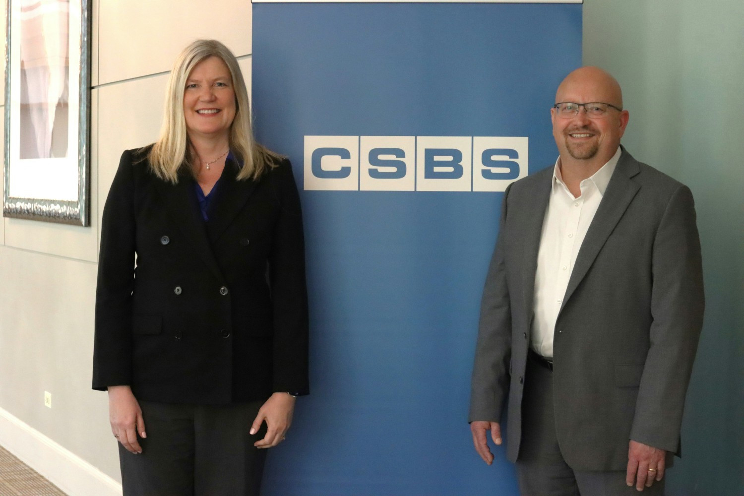 CSBS Chair Charlie Clark and Immediate Past Chair Lise Kruse attend the CSBS State Federal Supervisory Forum in Chicago.
