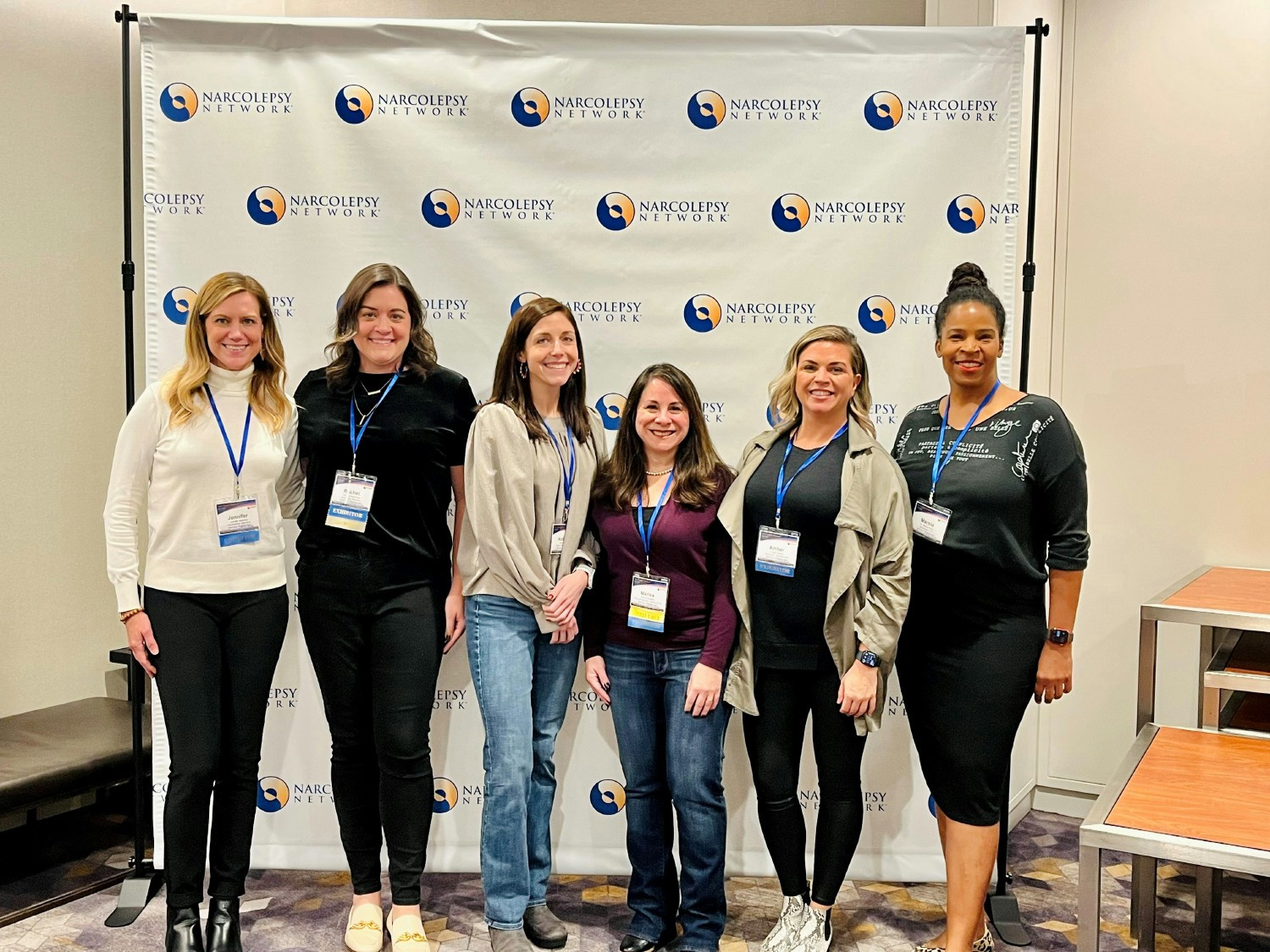 Proudly representing Harmony at a Narcolepsy Network event.