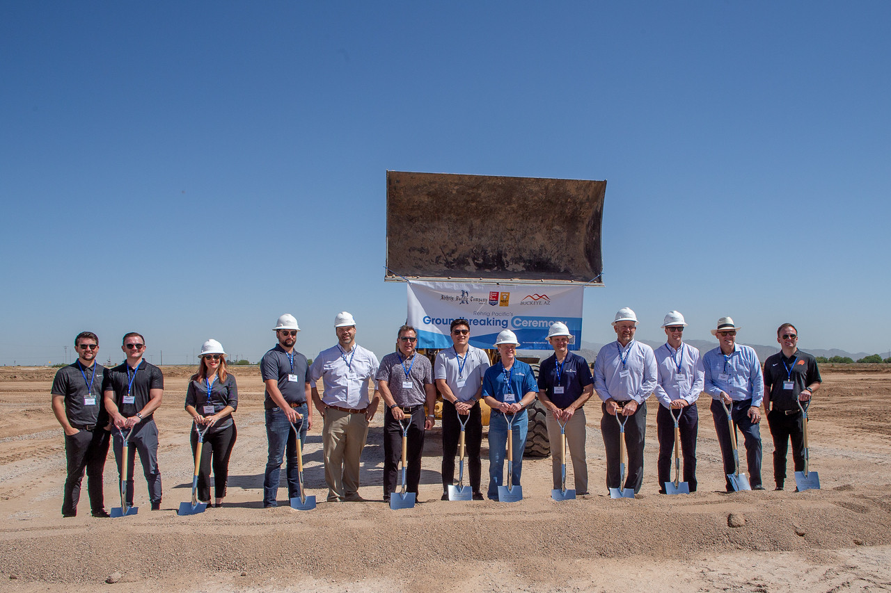 Buckeye Arizona groundbreaking event for the new Manufacturing plant. 