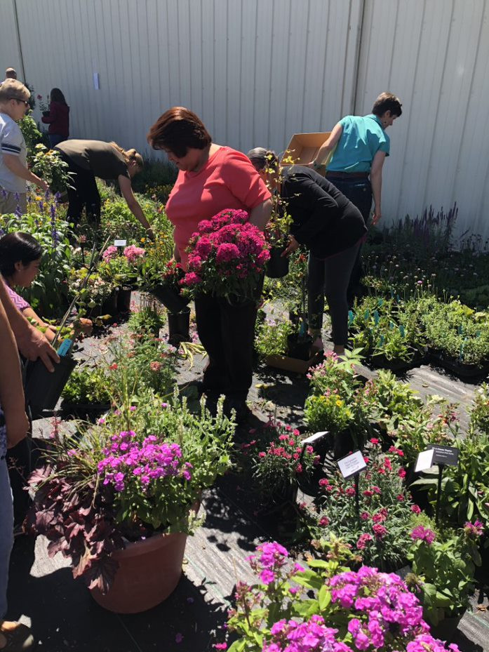 Plant Passion tours where employees get to learn about plants and our industry!