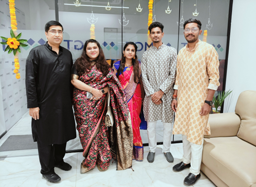 MGT team members in India celebrated Diwali, also known as the Festival of Lights.