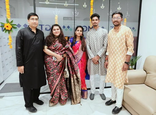 MGT team members in India celebrated Diwali, also known as the Festival of Lights.